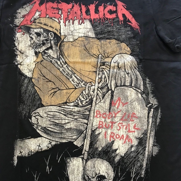 H&M Licensed METALLICA T-Shirts NEW L or XL - Picture 3 of 7